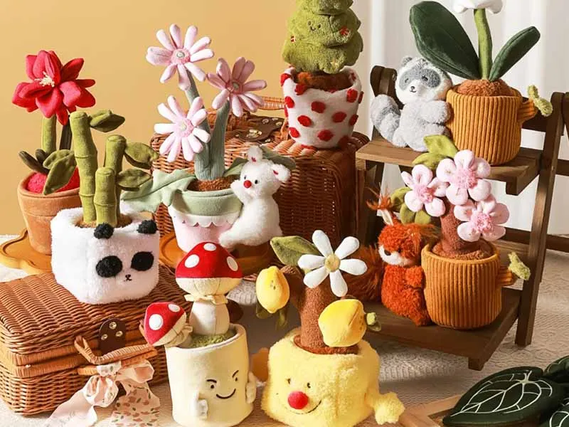 定制植物毛绒玩具
