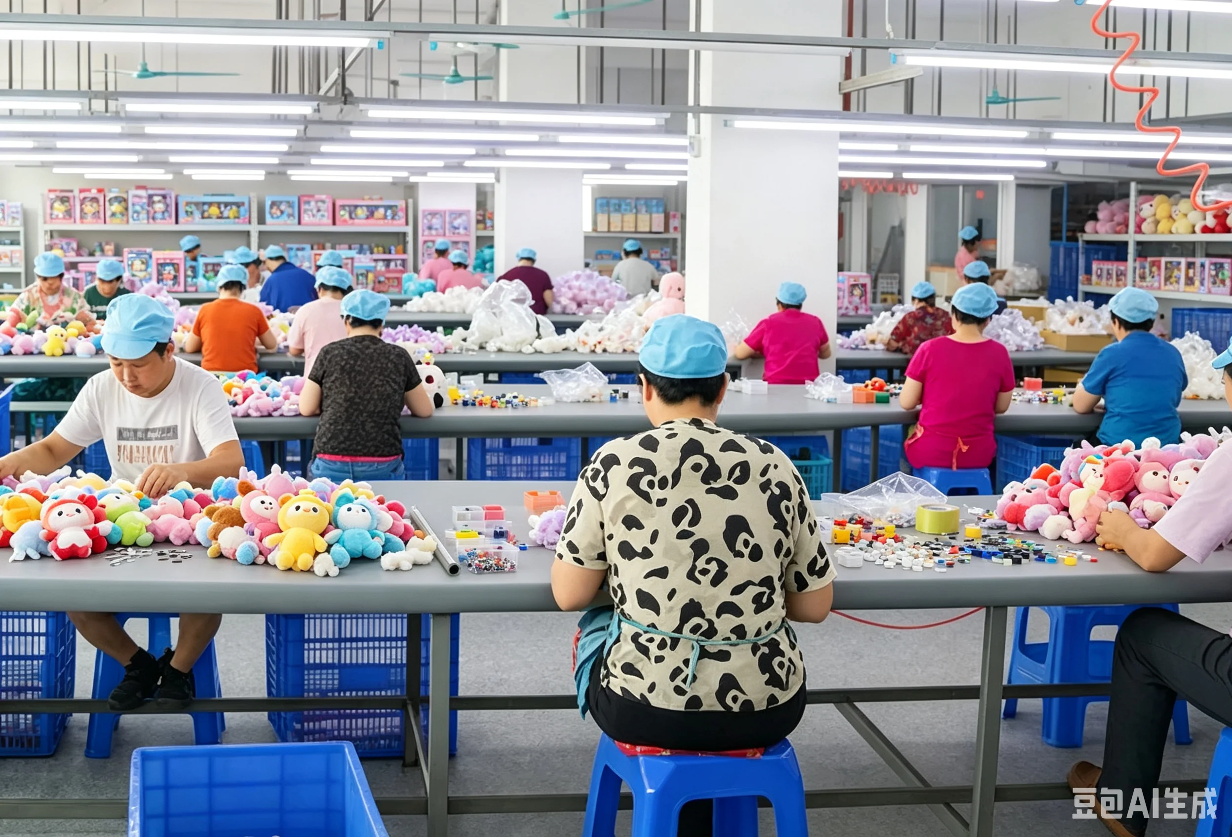 毛绒玩具工厂生产与交付能力